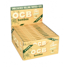OCB Bamboo + Tips Slim (24ct)